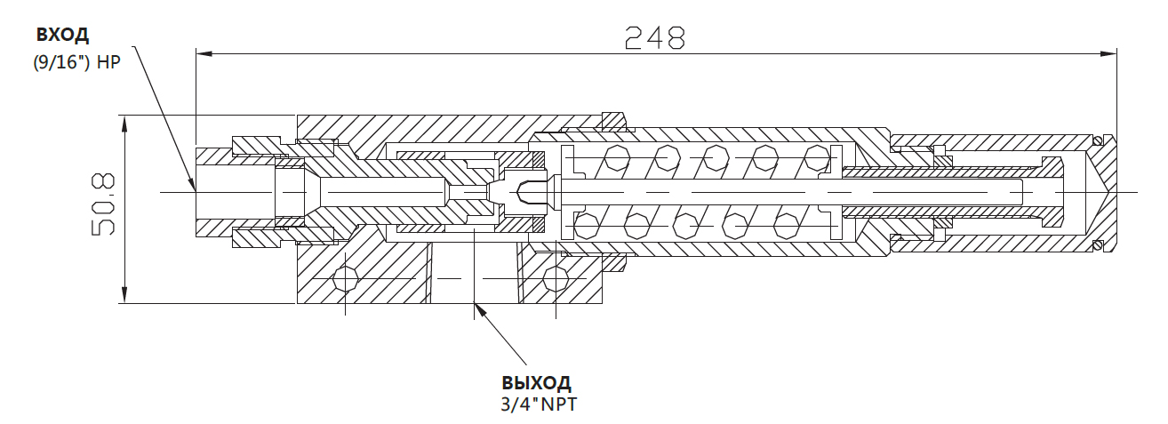 relief valve 10 000 30 000 psi draw